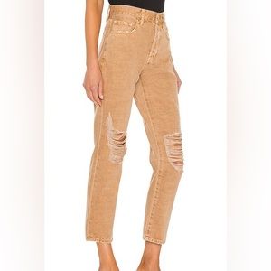 FRAME Le Original in Washed Sand Destruct